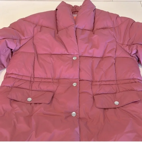 J. Crew Pink Puffer Jacket - Picture 4 of 5
